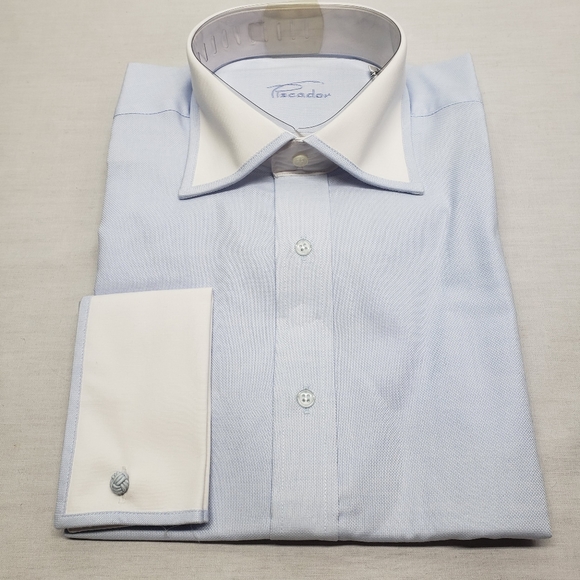 NWT Piscador Contrast Long Sleeve Shirt - Picture 1 of 6